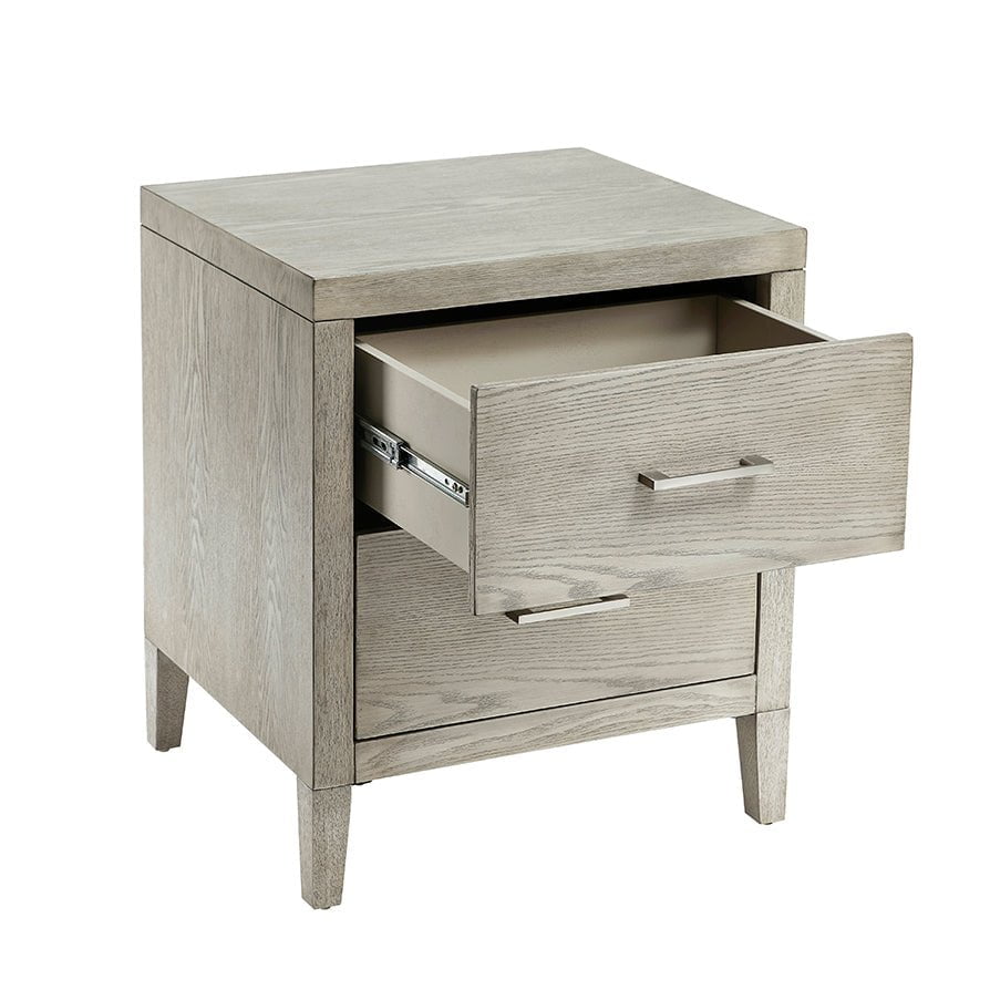 Table de chevet Blair à 2 tiroirs - Frêne