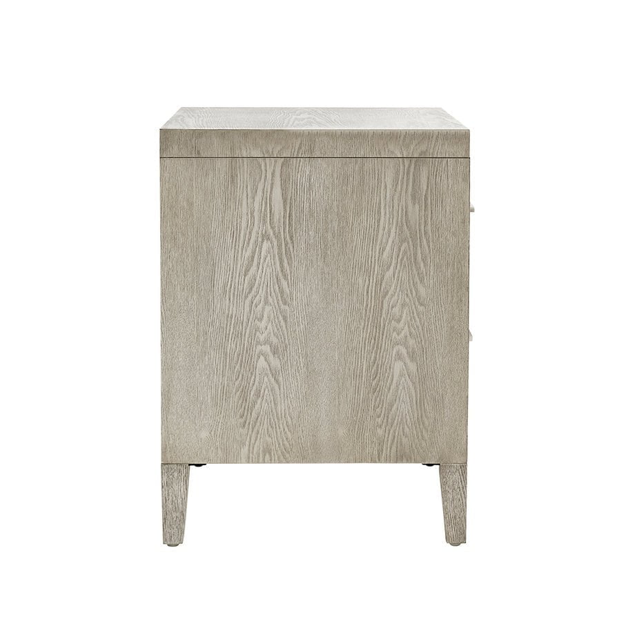 Table de chevet Blair à 2 tiroirs - Frêne