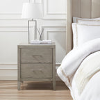 Table de chevet Blair à 2 tiroirs - Frêne