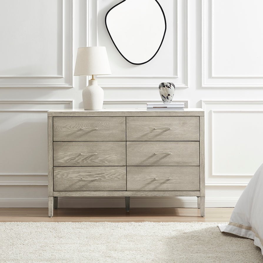 Commode Blair à 6 tiroirs - Frêne