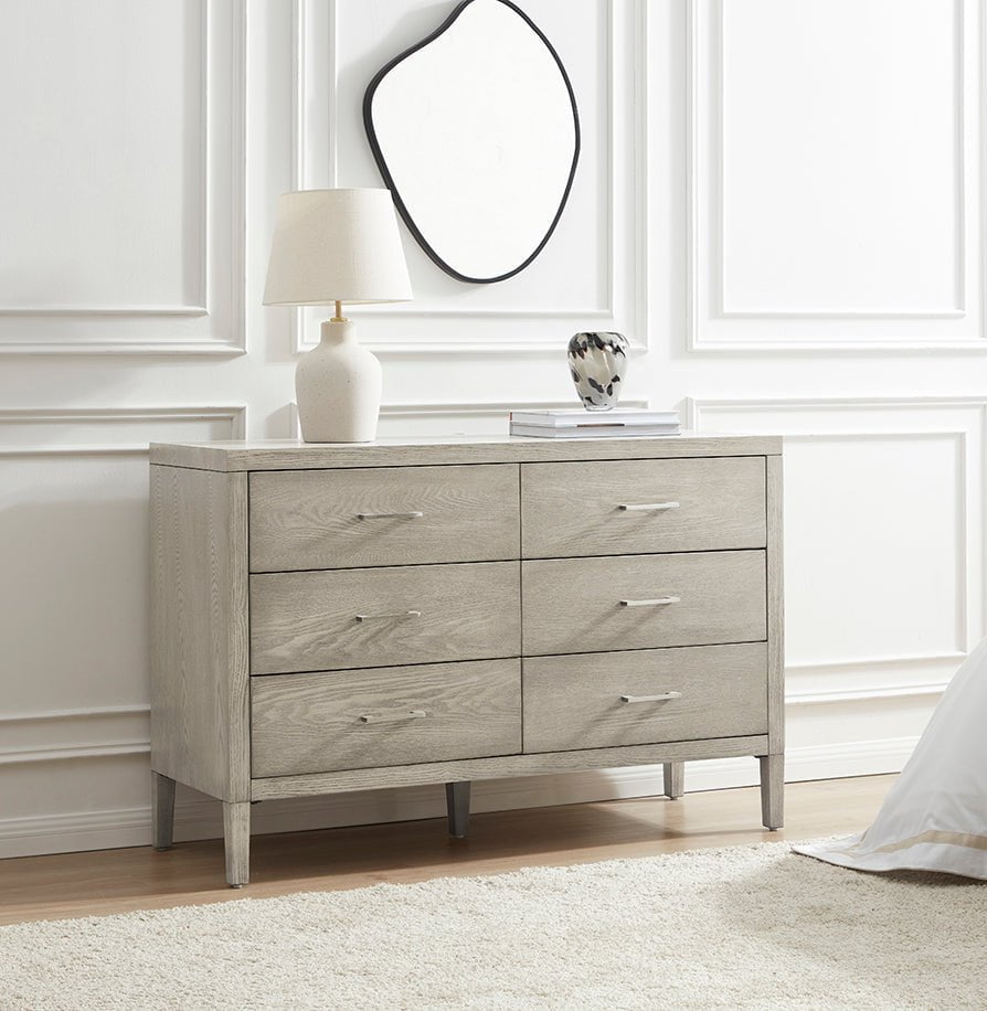 Commode Blair à 6 tiroirs - Frêne