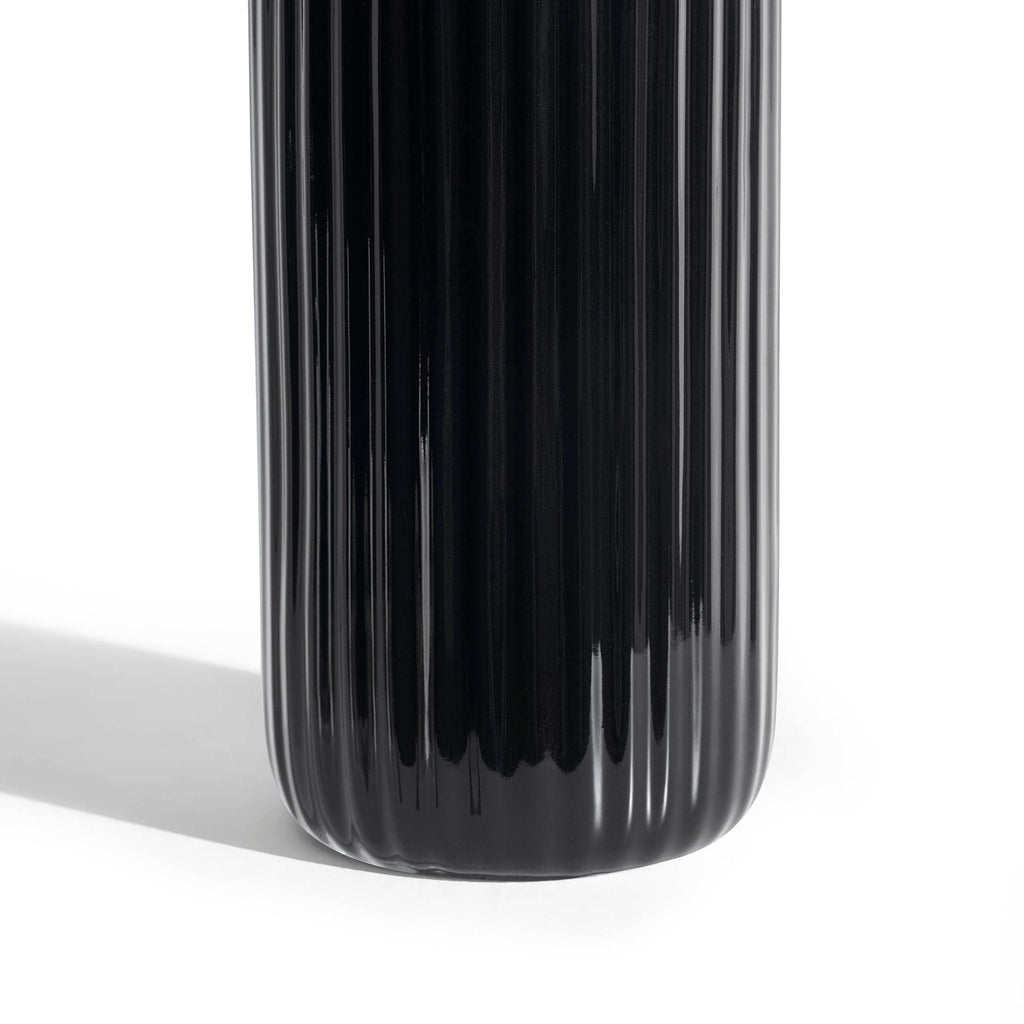 Ensemble d'accessoires Blake Ribbed Glaze - Lot de 2 - Noir