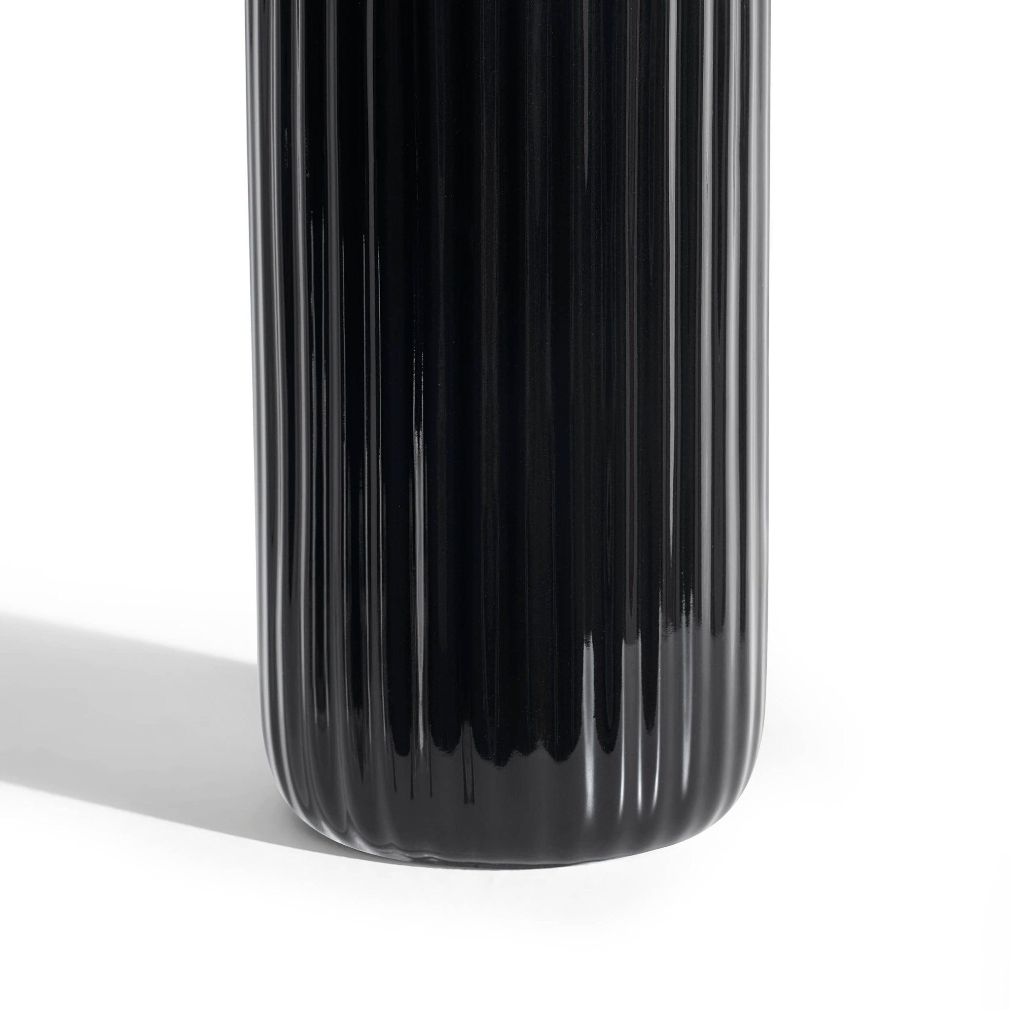 Ensemble d'accessoires Blake Ribbed Glaze - Lot de 2 - Noir