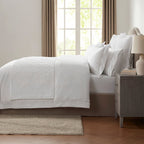 Housse de couette Bloomsbury 1000 fils - Blanche