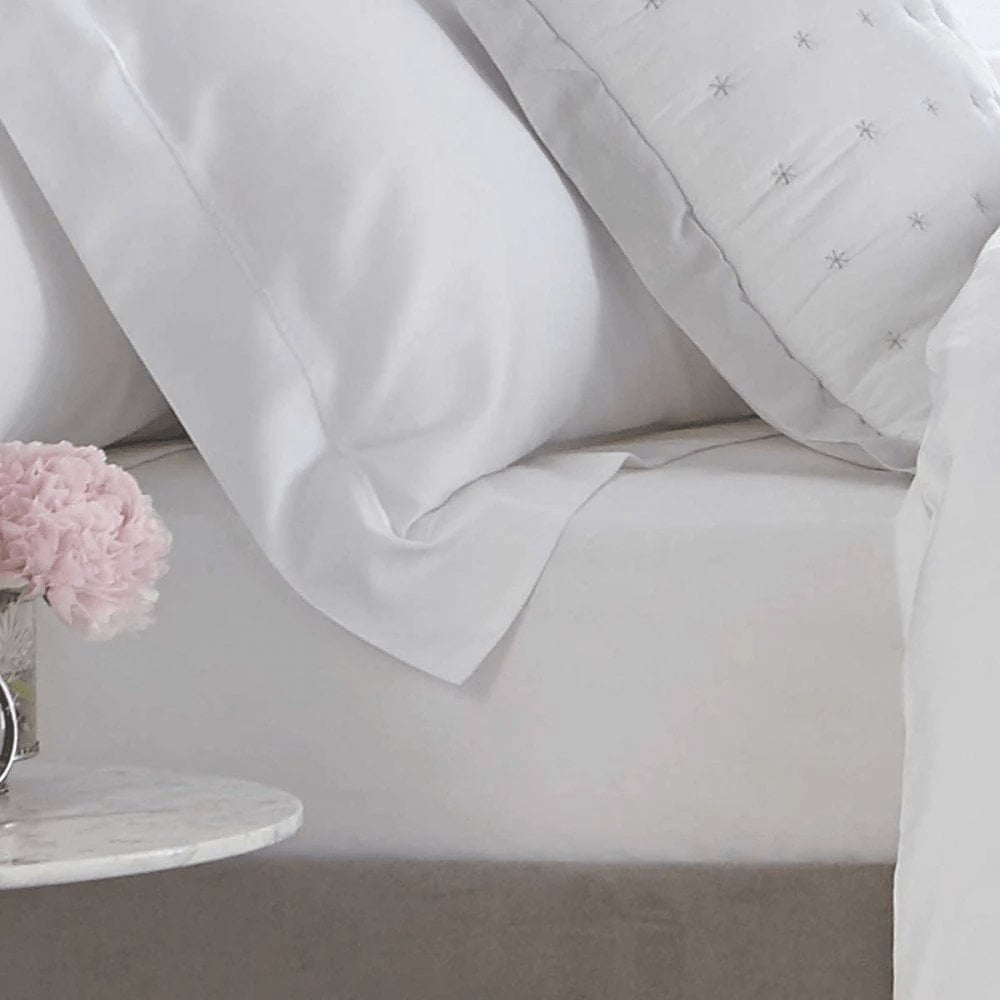 Drap-housse Bloomsbury 1000 fils - Blanc