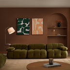 Canapé 3 places Bondi - Vert foncé