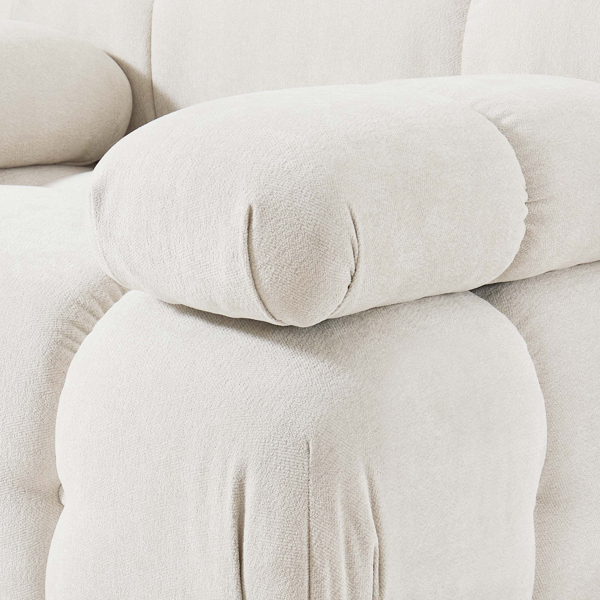 Fauteuil Bondi - Ivoire