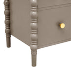 Table de chevet Bonnie Bobbin à 2 tiroirs - Taupe