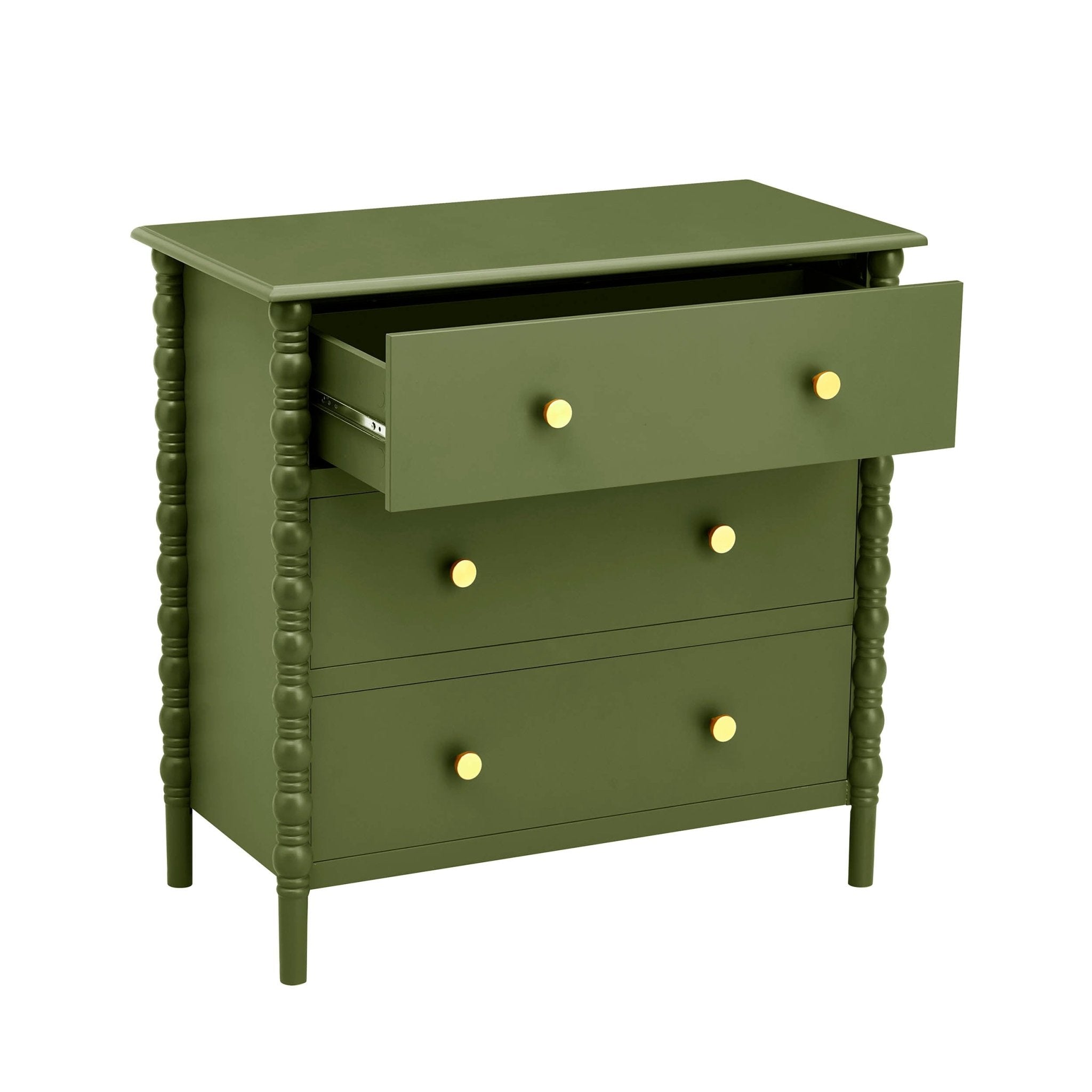 Commode 3 tiroirs Bonnie Bobbin - Olive