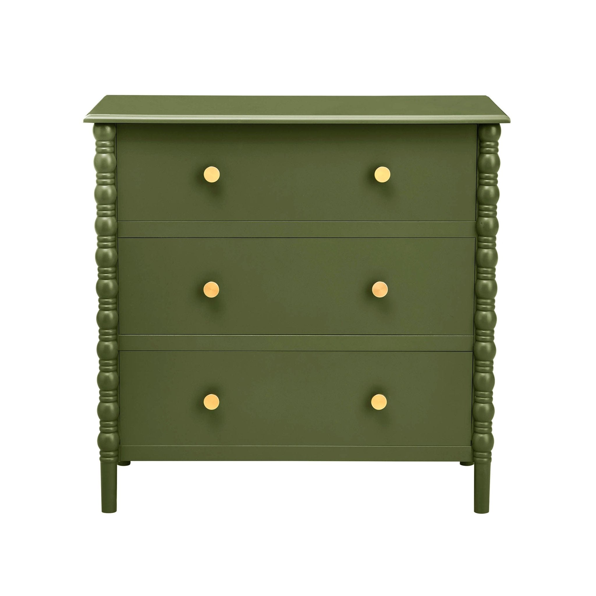 Commode 3 tiroirs Bonnie Bobbin - Olive