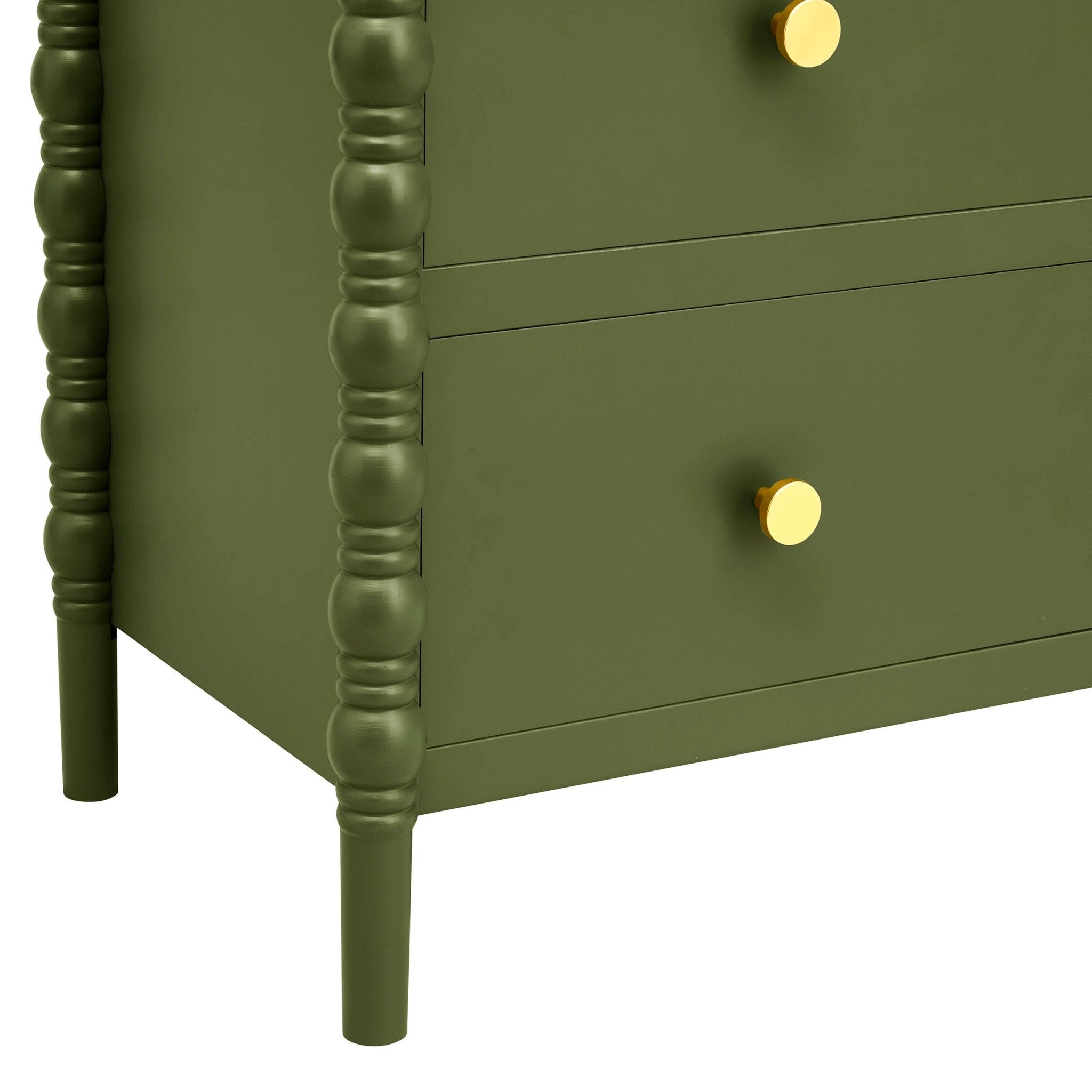 Commode 3 tiroirs Bonnie Bobbin - Olive