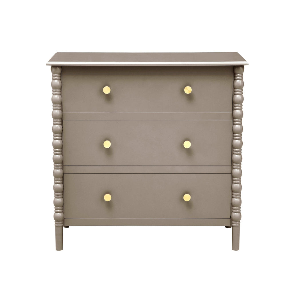 Commode 3 tiroirs Bonnie Bobbin - Taupe