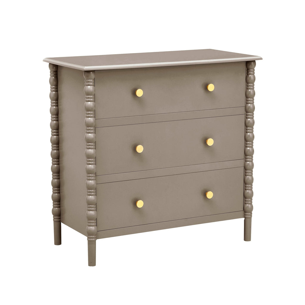 Commode 3 tiroirs Bonnie Bobbin - Taupe