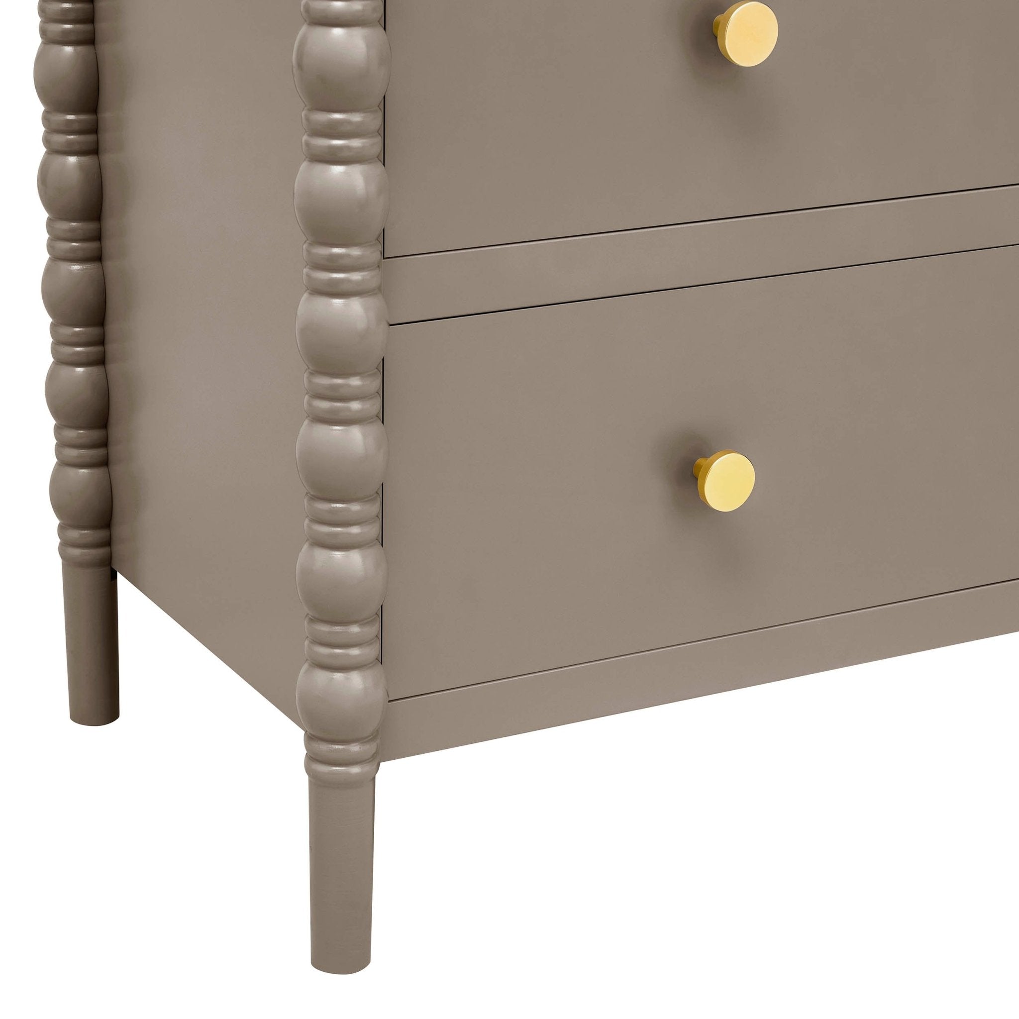 Commode 3 tiroirs Bonnie Bobbin - Taupe