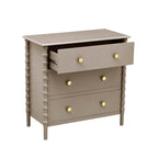 Commode 3 tiroirs Bonnie Bobbin - Taupe