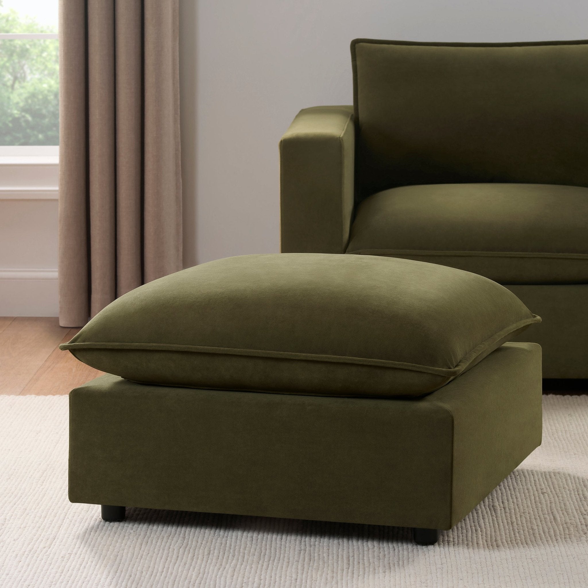 Pouf Boston - Olive