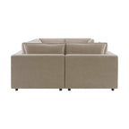 Canapé d'angle Boston en forme de U - Pierre