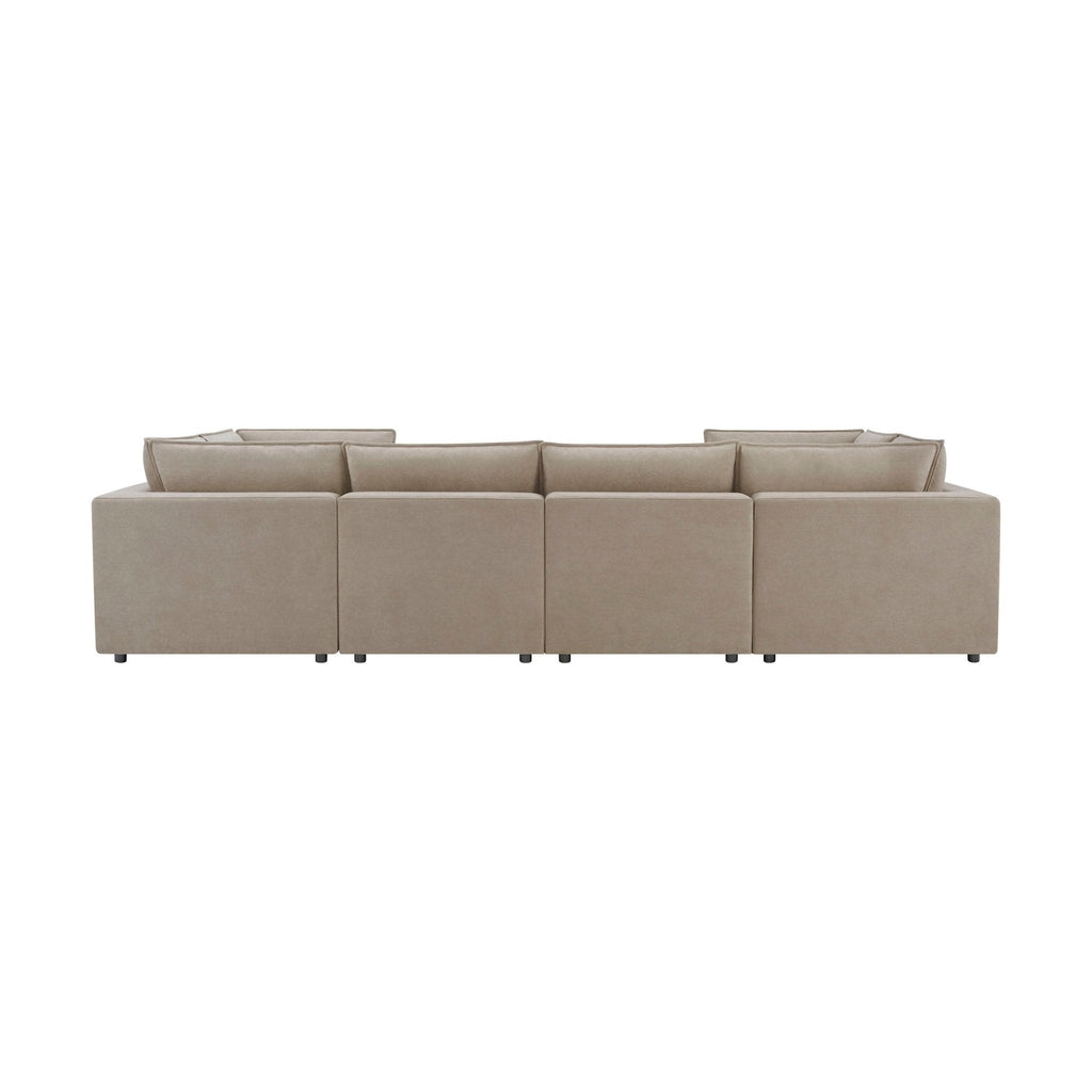 Canapé d'angle Boston en forme de U - Pierre