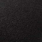 Housse de coussin bouclée - Noire