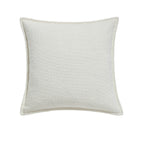 Housse de coussin bouclée - Blanche