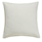 Housse de coussin bouclée pour canapé - Blanche