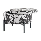 Pouf Bristol - Motif vache
