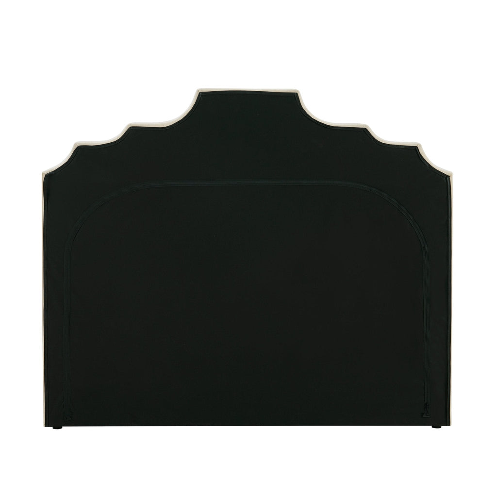 Lit coffre Bronte - Écru