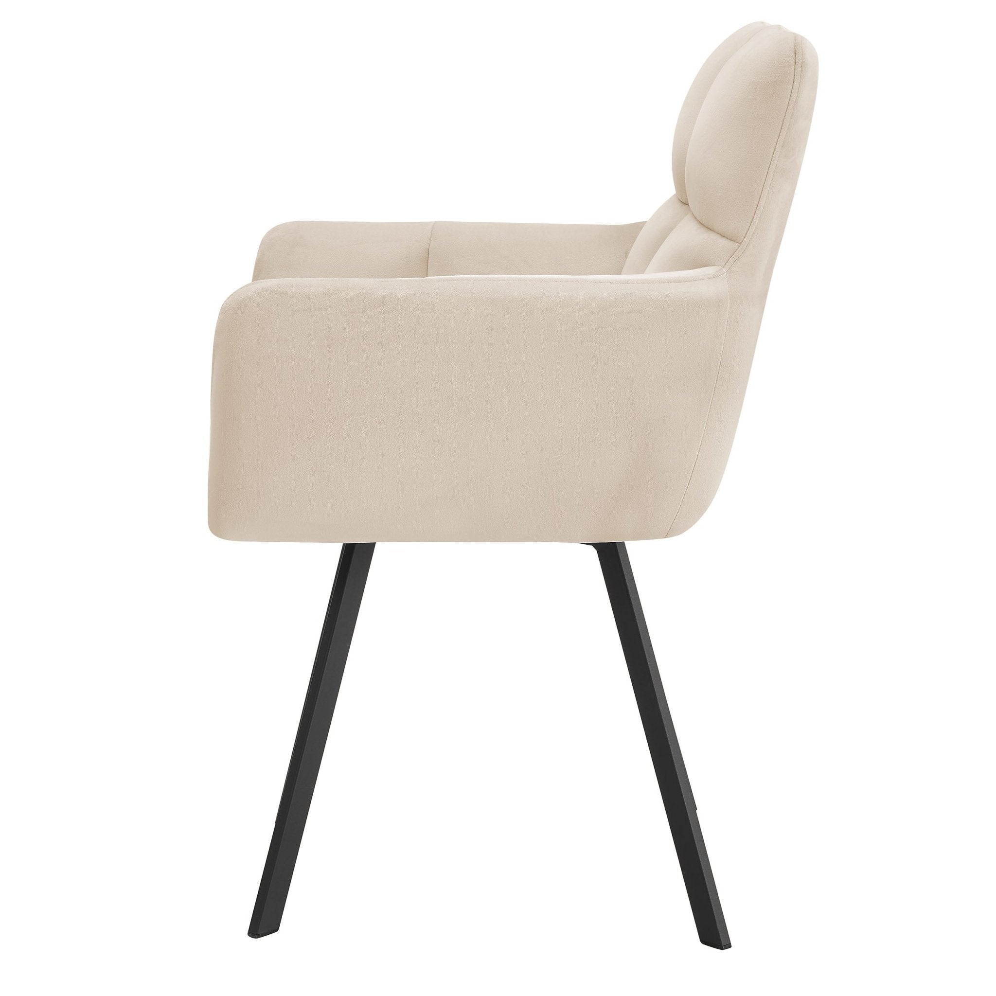 Chaise de salle à manger Brooke - Écru