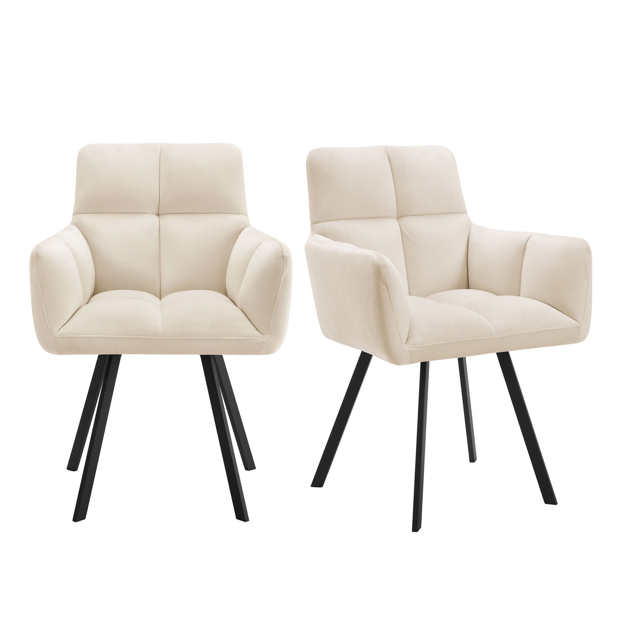 Chaise de salle à manger Brooke - Écru