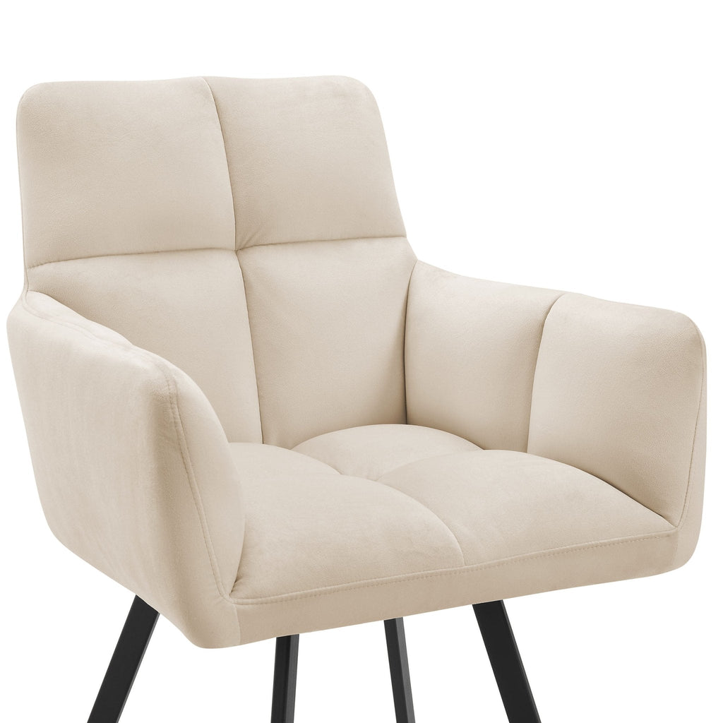 Chaise de salle à manger Brooke - Écru