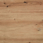 Table de salle à manger ovale extensible Brooke (4 à 8 couverts) - Bois/Noir