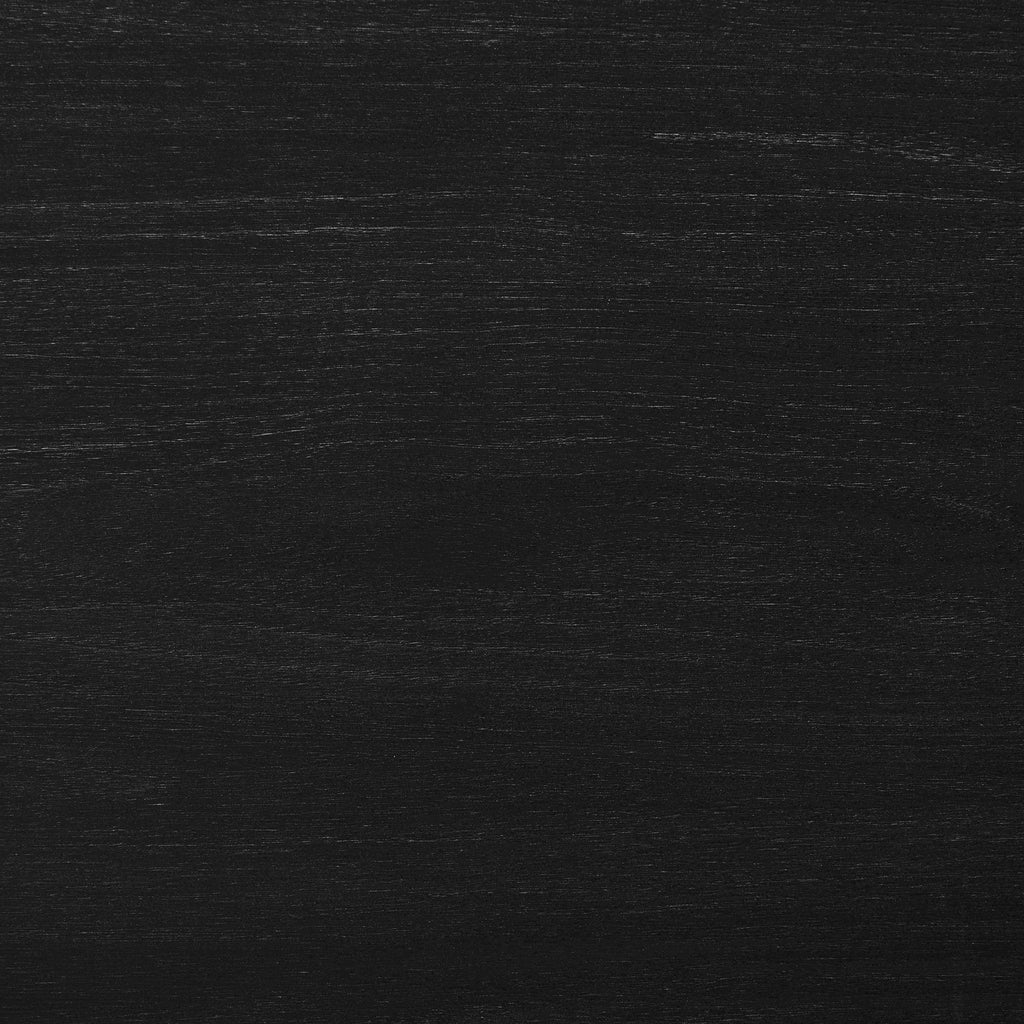 Table de salle à manger rectangulaire extensible Brooke 6-10 places - Noire