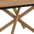 Table de salle à manger rectangulaire extensible Brooke 6-10 places - Bois