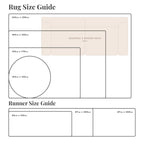 Tapis bouclé tissé à la main Benji - Ivoire