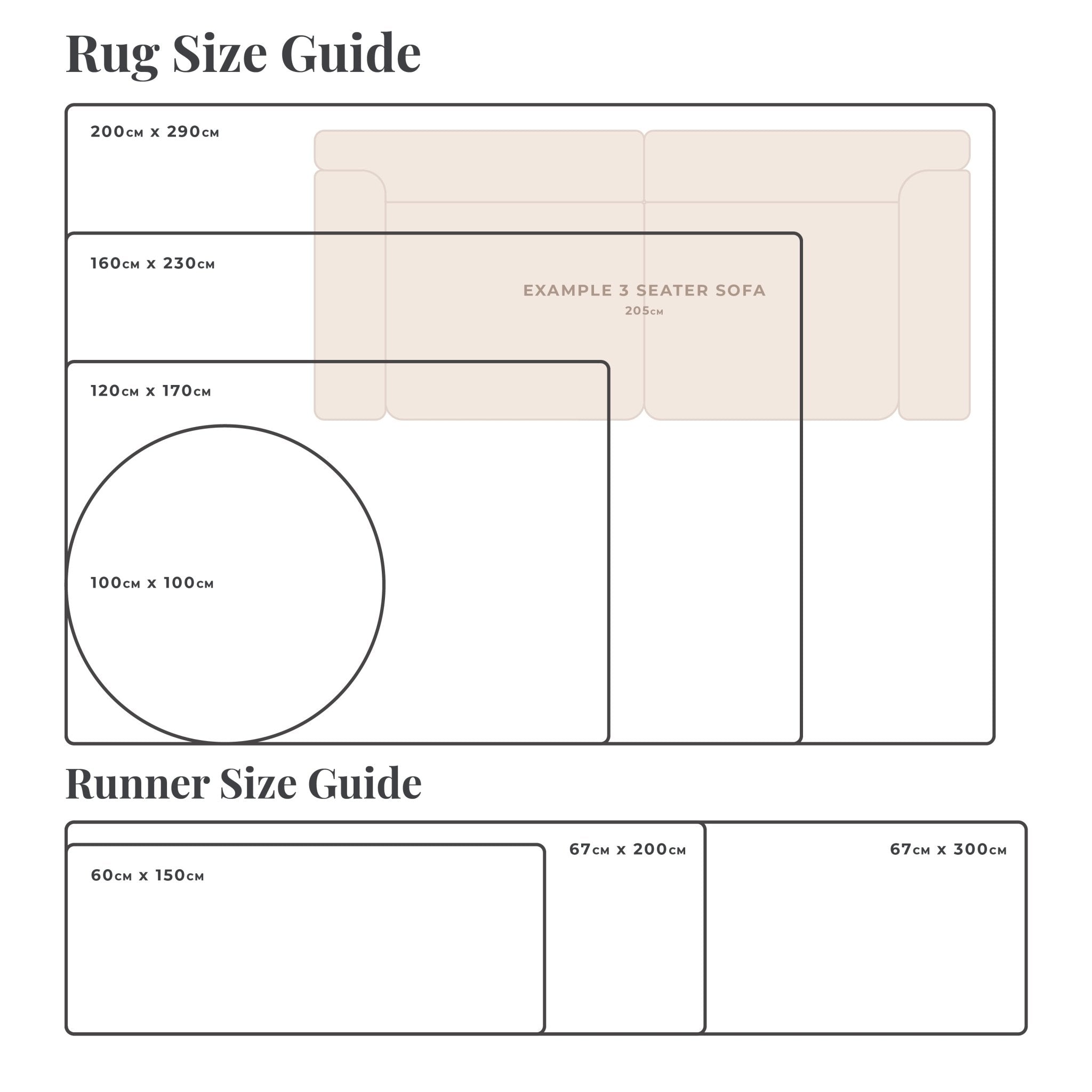 Tapis bouclé tissé à la main Benji - Ivoire